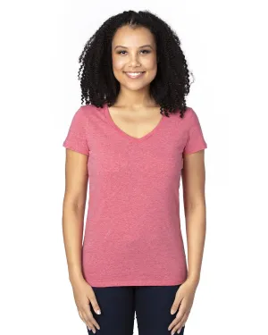 200RV-Threadfast Apparel-RED HEATHER