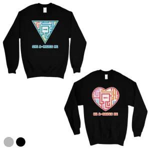 A-Mazes Me Matching Sweatshirt Funny Valentine's Day Gift Ideas