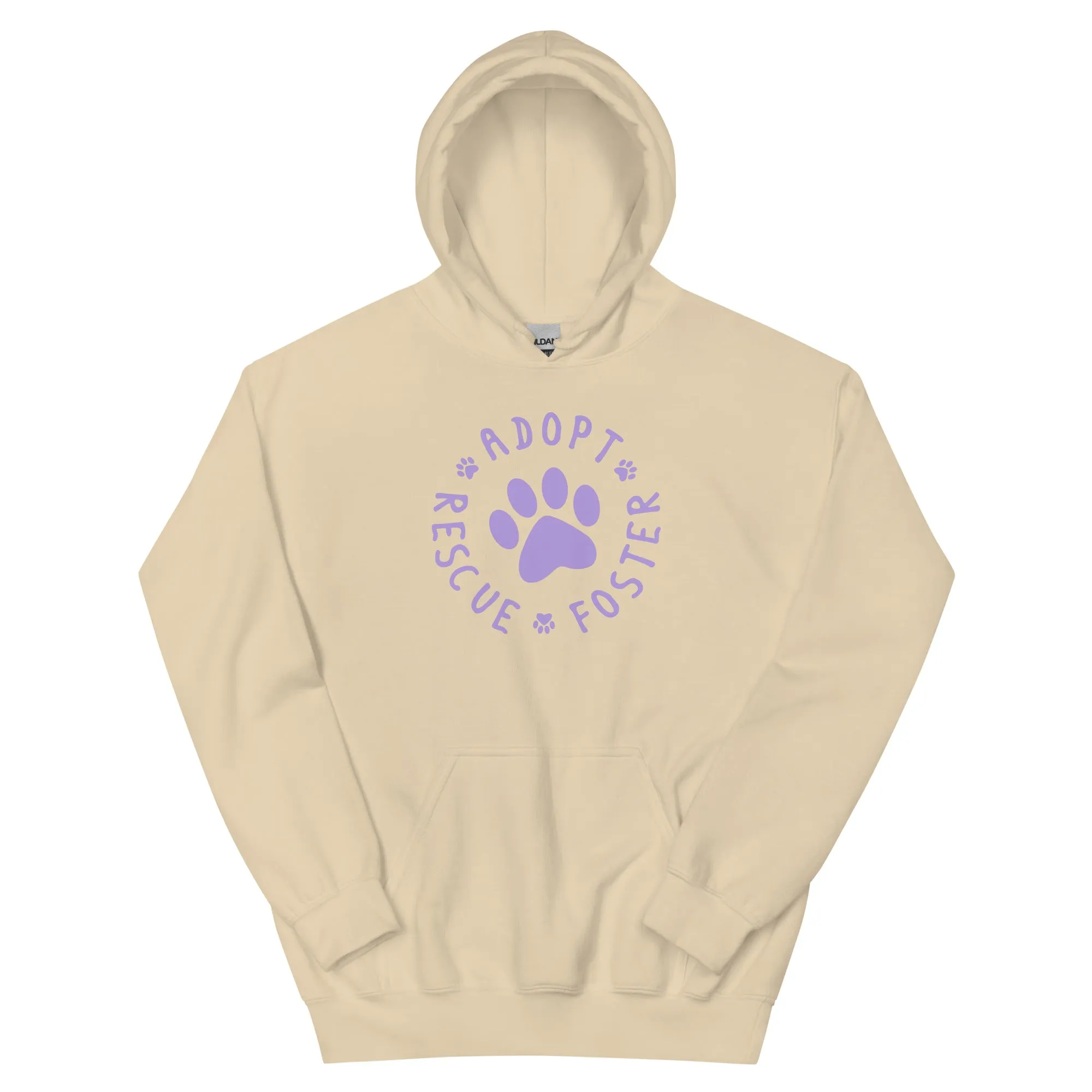 Adopt, Rescue, Foster Hoodie