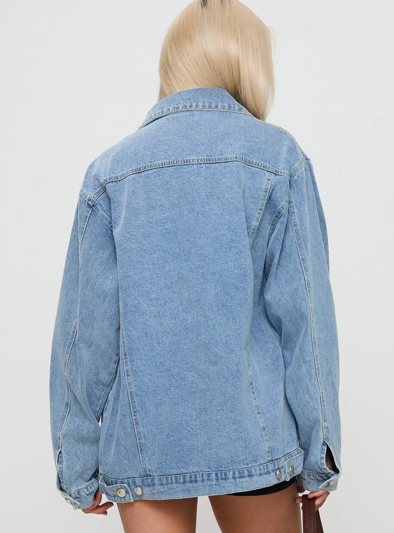 All You Need Denim Jacket Light Wash