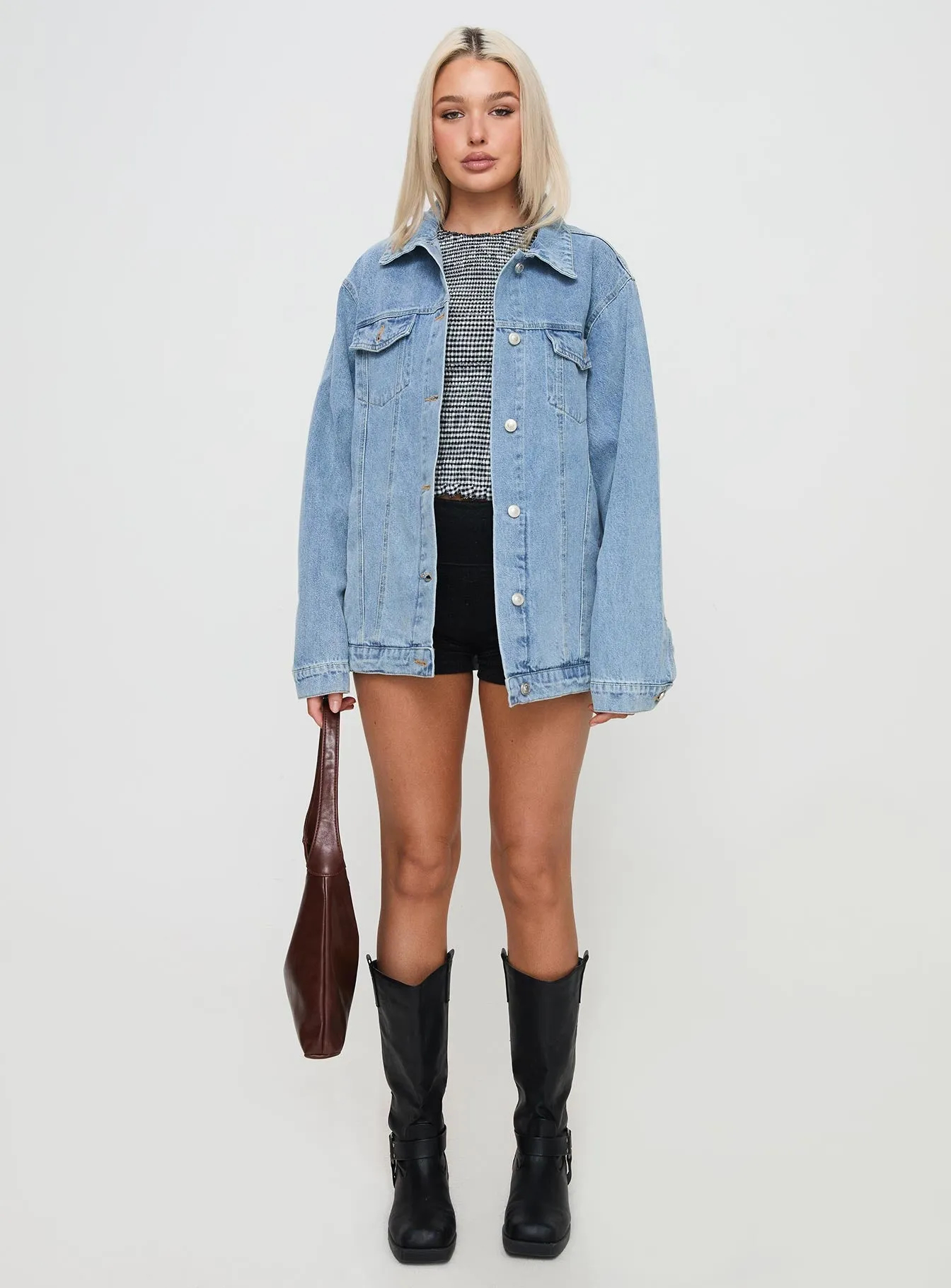 All You Need Denim Jacket Light Wash