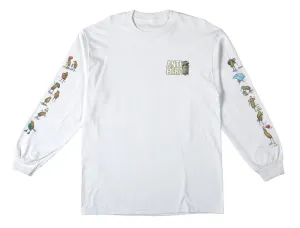 Anti Hero L/S T-Shirt Roached Out - White / Multi Color Prints