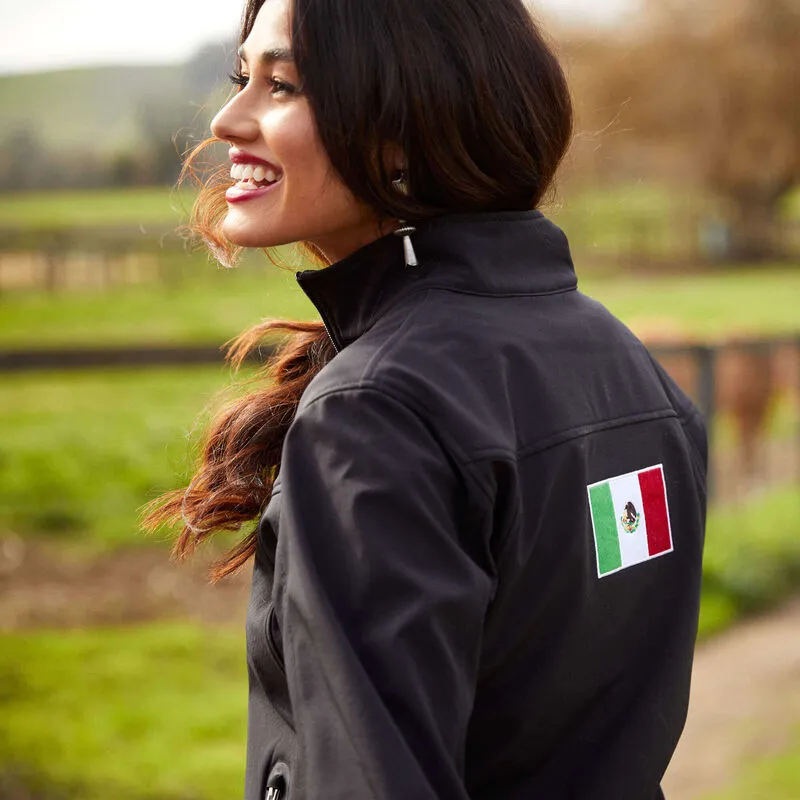 Ariat Ladies Classic Team Softshell MEXICO Jacket Style 10031428