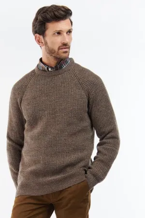 Barbour Sweater Horseford Crew neck jumper in Sandstone MKN1113SN531