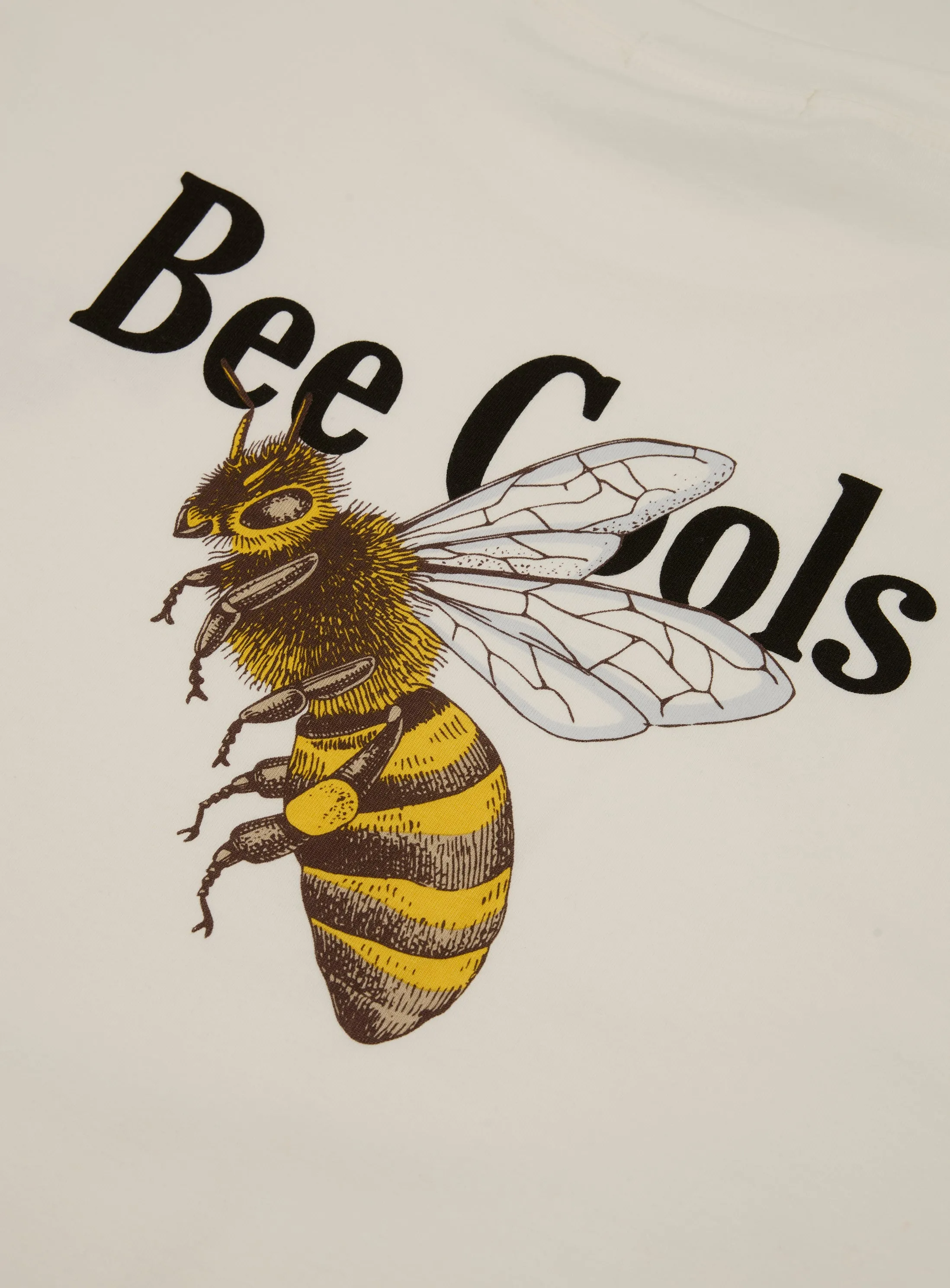 Bee Cools Tee Vintage White