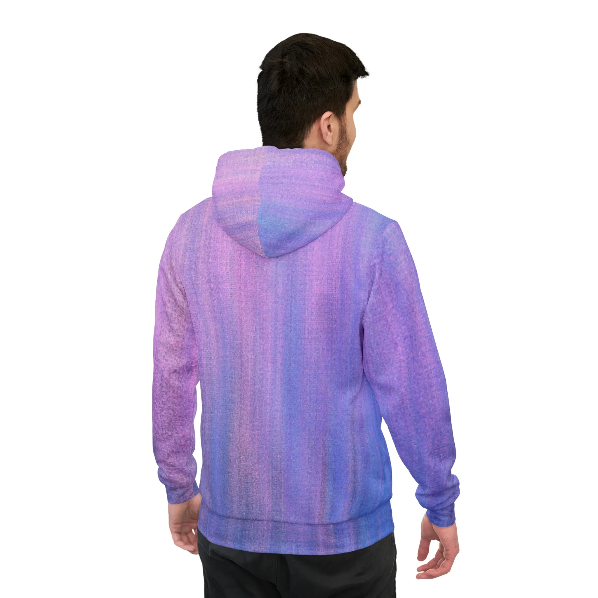 Blue & Purple Metalic - Inovax Athletic Hoodie