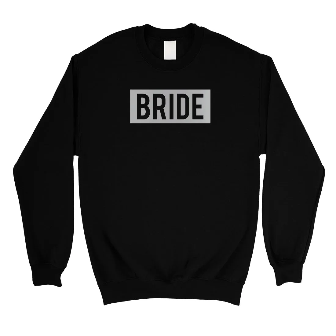 Bride Squad Boxed-SILVER Unisex Crewneck Sweatshirt Fun Anniversary