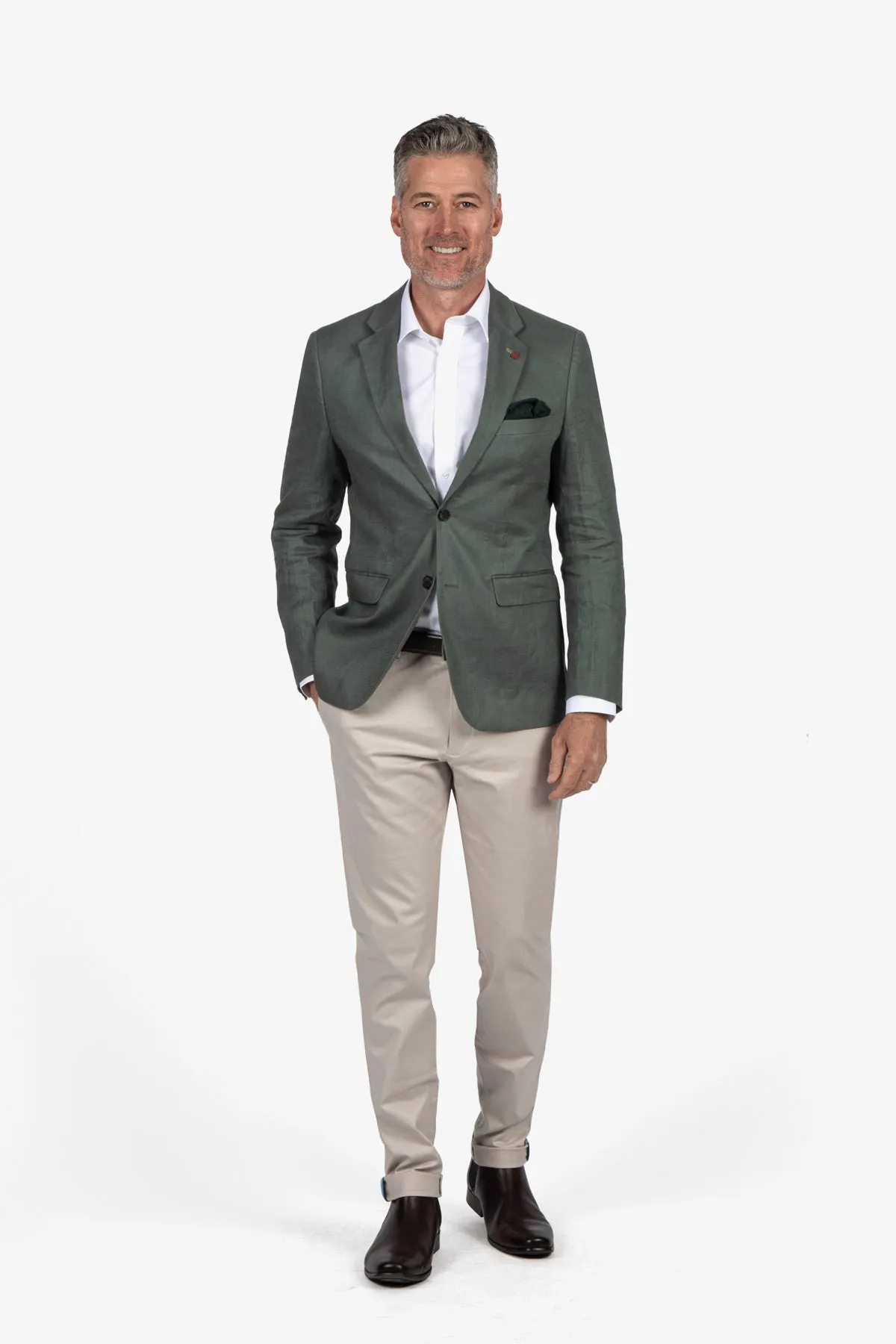 Brooksfield | Sleek Linen Blazer