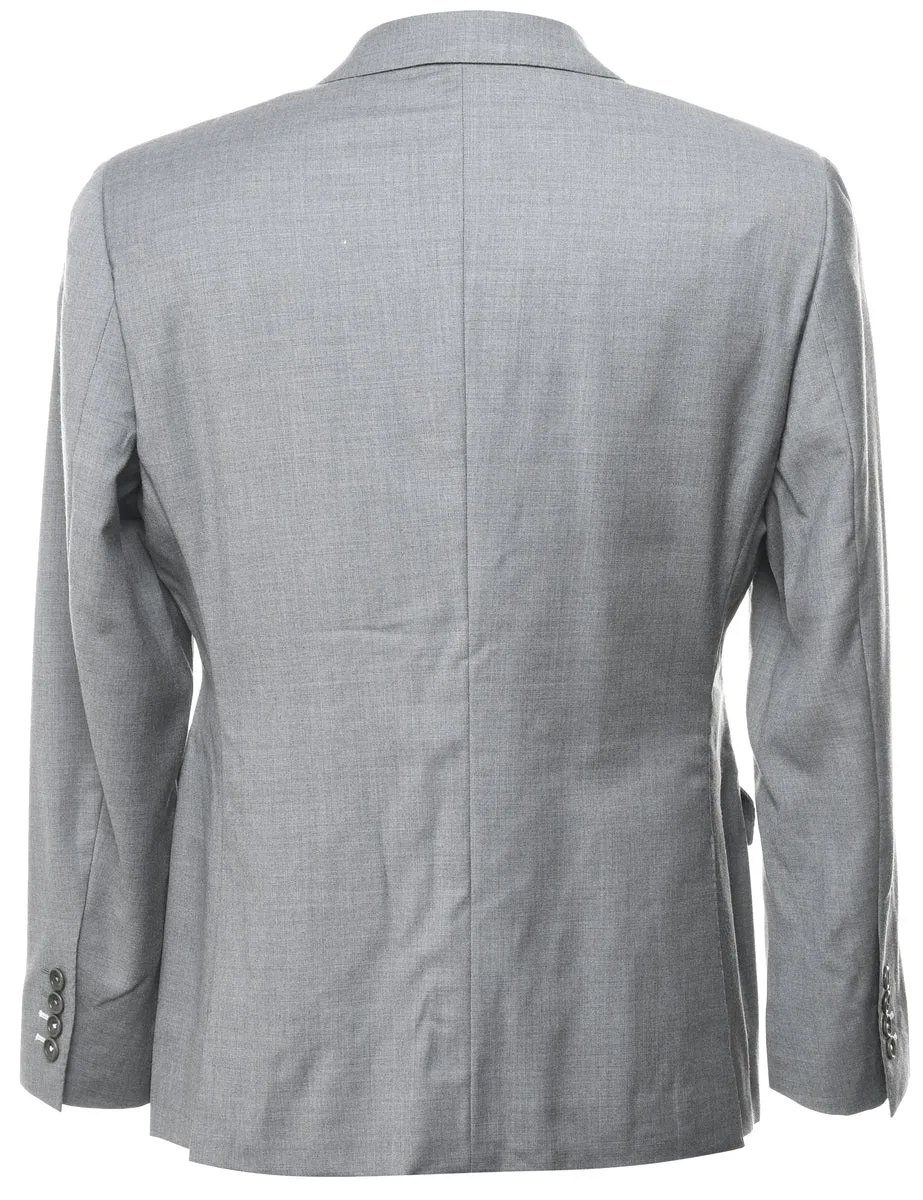 Classic Grey Blazer - L