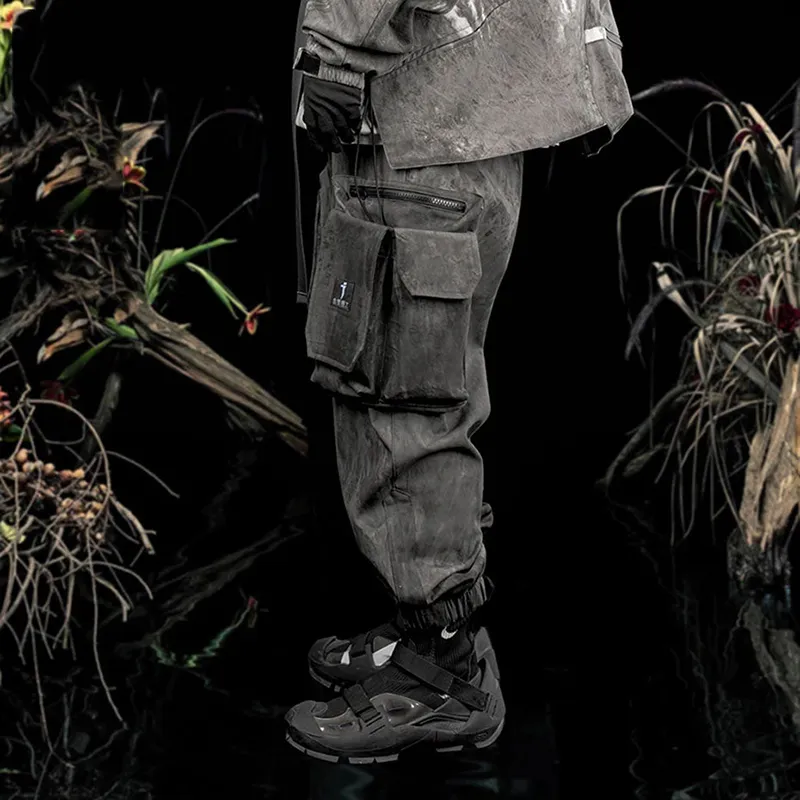 Dark Grey Cargo Pants