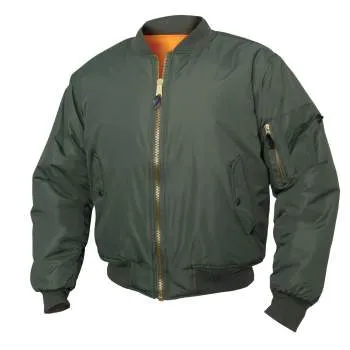 Enhanced Nylon MA-1 Flight Jacket