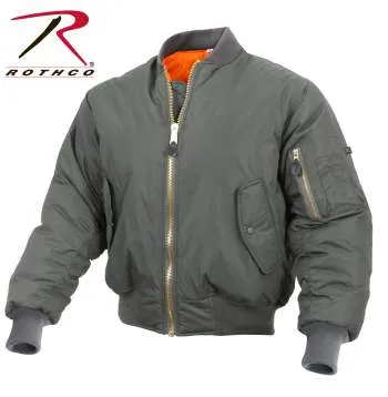 Enhanced Nylon MA-1 Flight Jacket