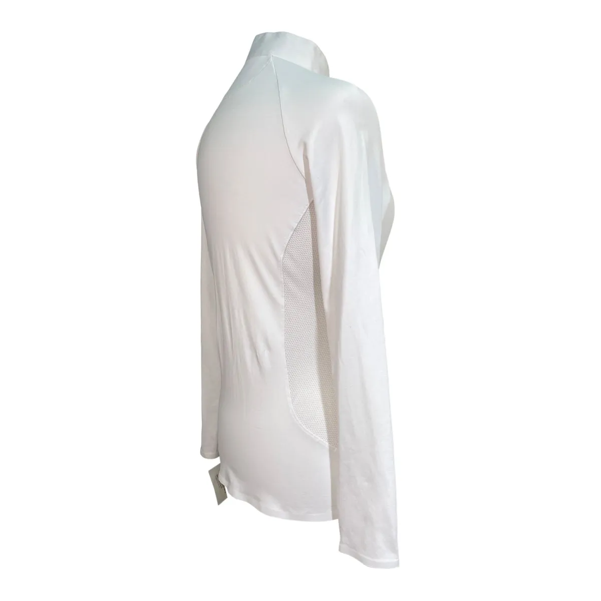 Equiline 'CamiraC' Competition Shirt in White - Women's Medium