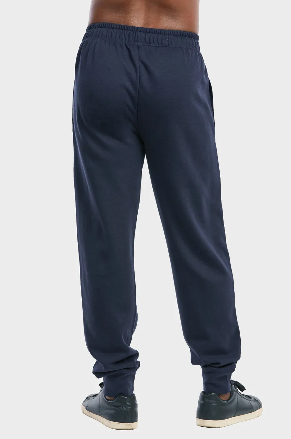 ET TU MEN'S LIGHTWEIGHT FLEECE JOGGER PANTS (SP1120E_NAVY)