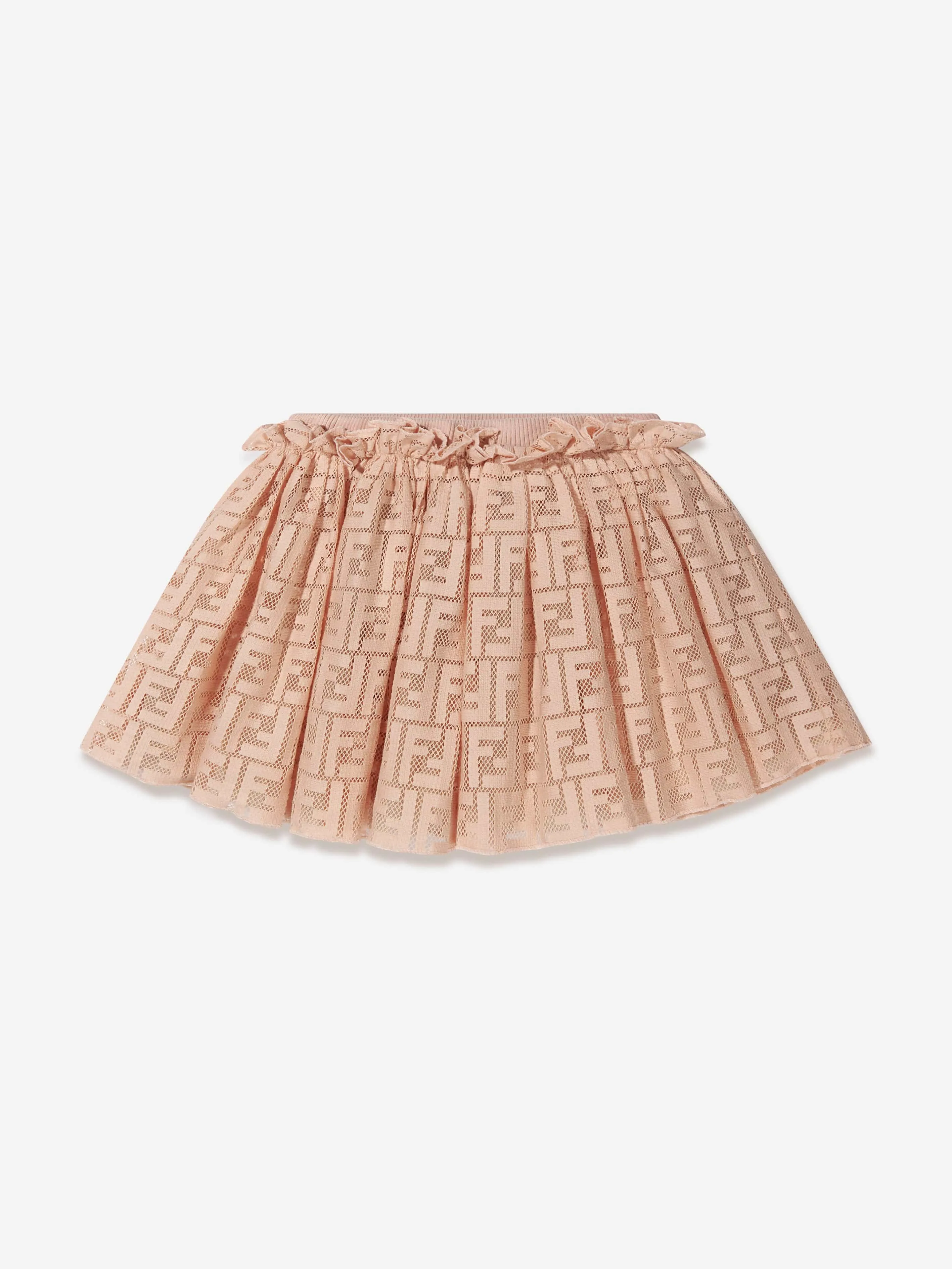 Fendi Baby Girls FF Tulle Skirt