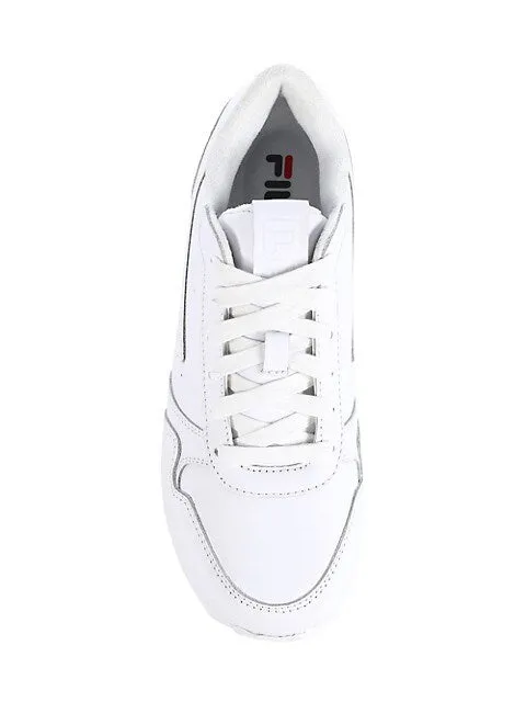 Fila Orbit Zero Platform Leather Chunky Sneaker - White