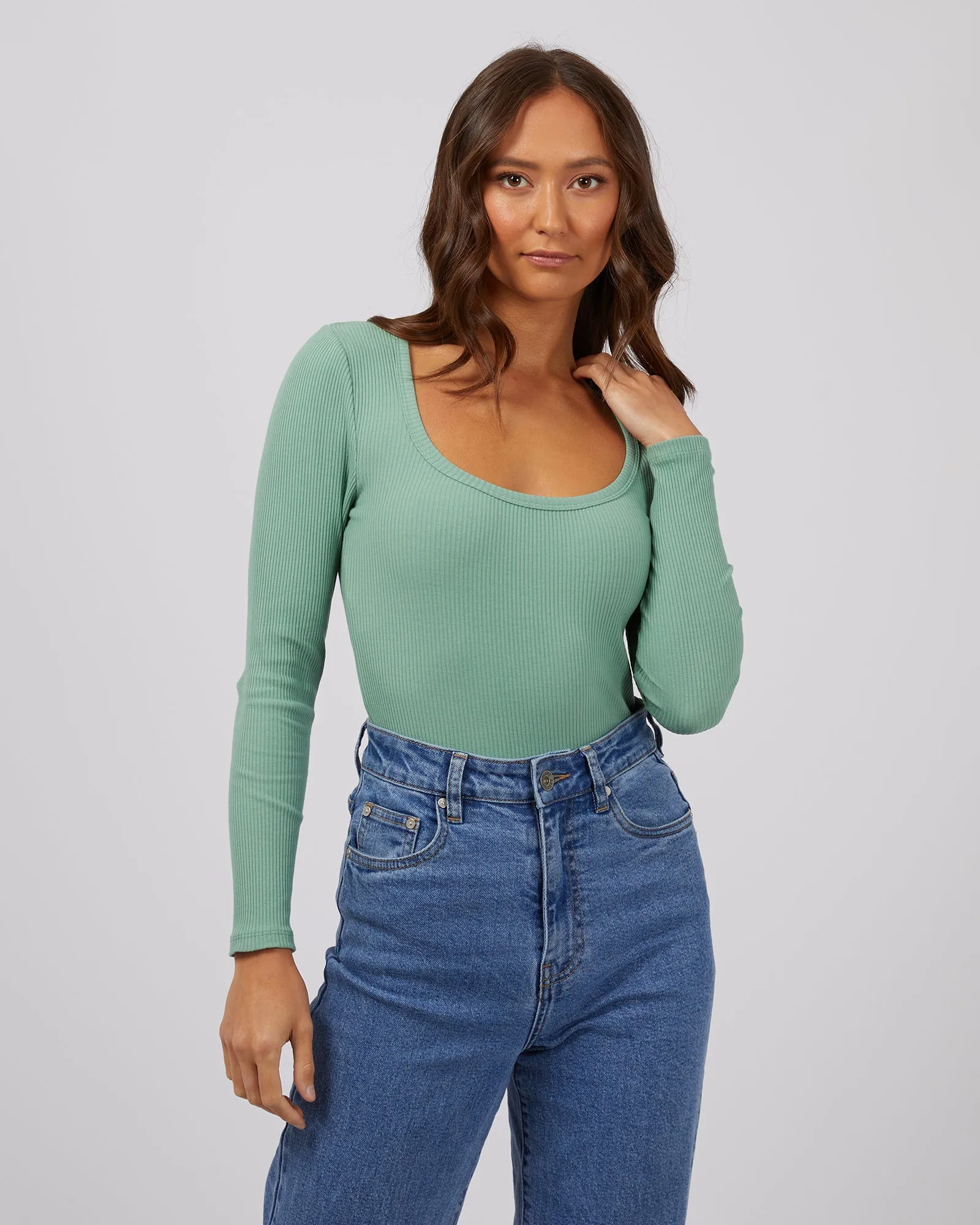Hazel Long Sleeve Sage