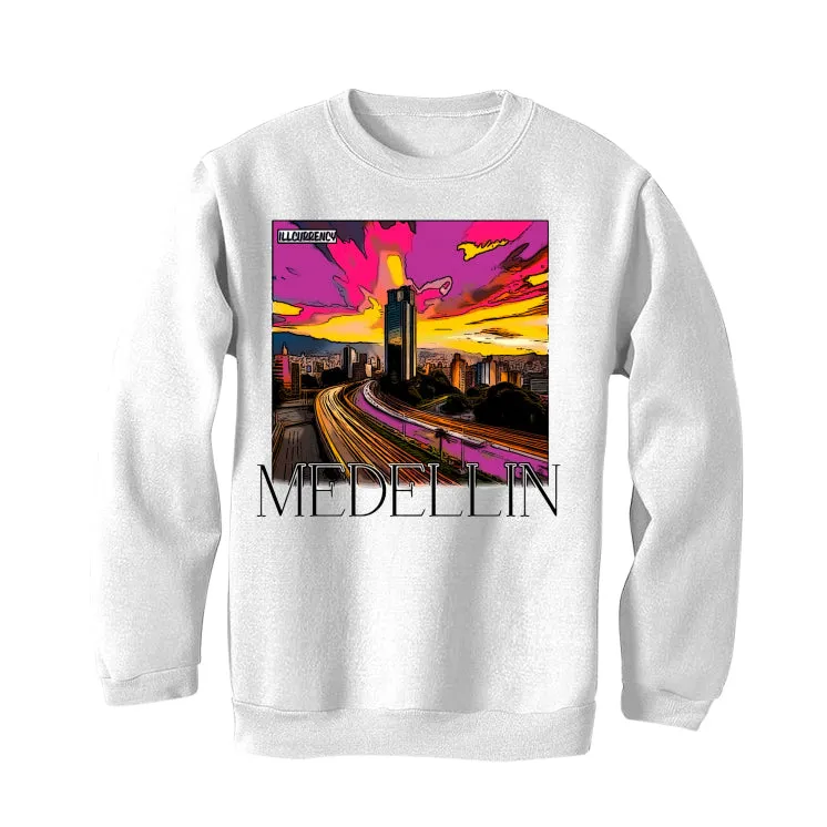 J Balvin x Air Jordan 3 Medellin Sunset - White T-Shirt (Medellin Sunset)