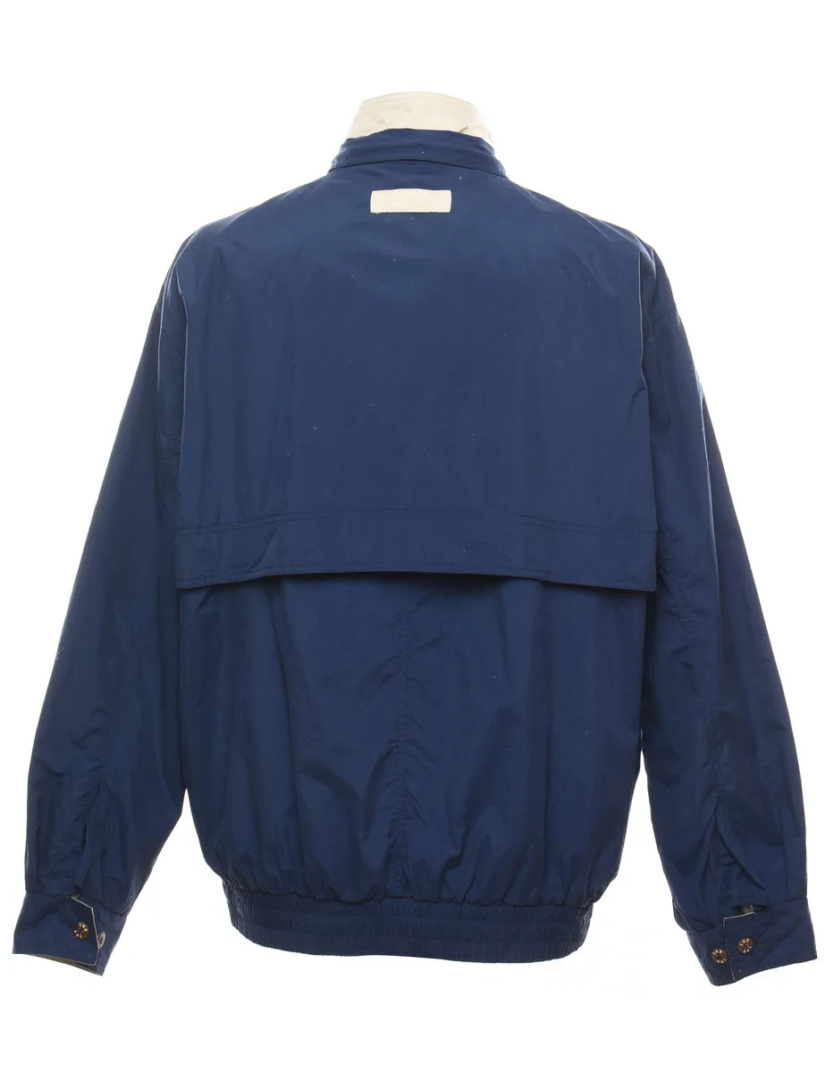 Lee Navy Classic Zip-Front Jacket - XL