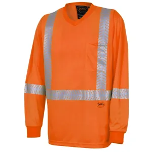 Long-Sleeved Shirt - Pioneer Hi-Viz Coolpass® Long-Sleeved Safety Shirt, 6904A / 6905A