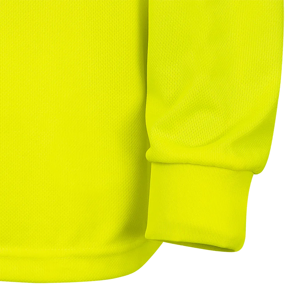 Long-Sleeved Shirt - Pioneer Hi-Viz Coolpass® Long-Sleeved Safety Shirt, 6904A / 6905A