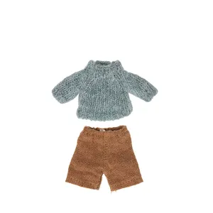 Maileg Knitted Sweater and Pants for Big Brother