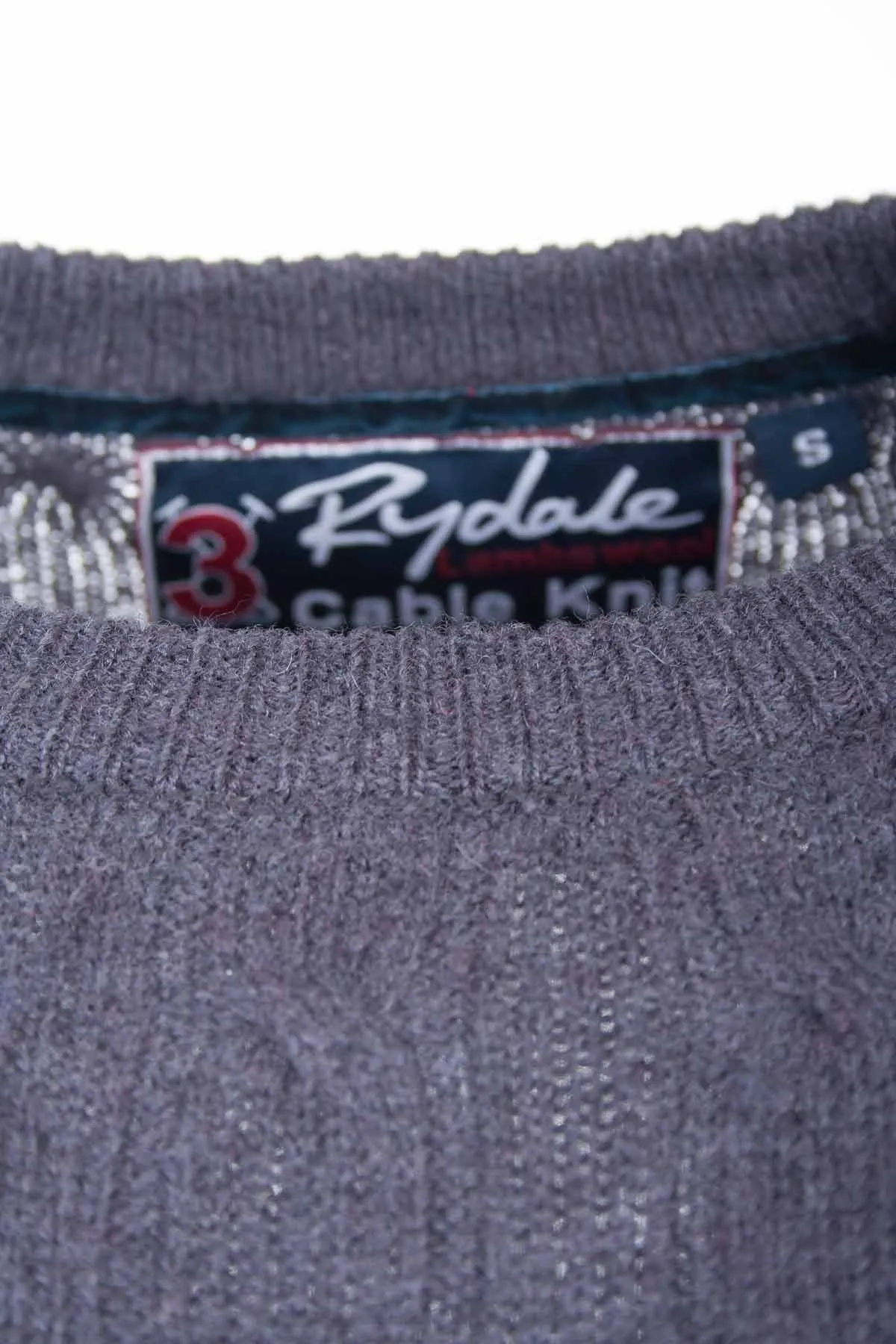 Men's Crew Neck Lambswool Jumper