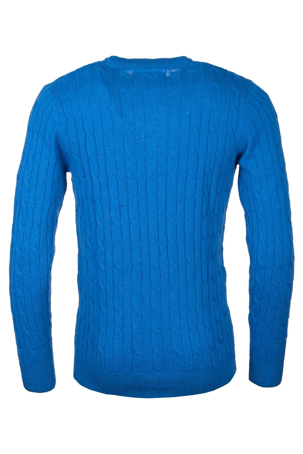 Men's Crew Neck Lambswool Jumper