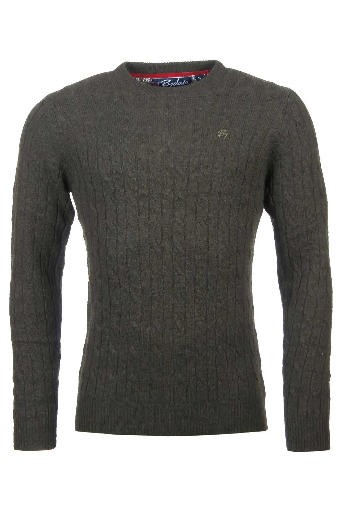 Men's Crew Neck Lambswool Jumper