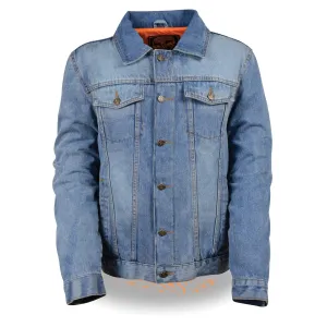 Milwaukee Performance Denim-MDM1015-Men's Classic Blue Denim Jean Pocket Jacket with Gun Pockets