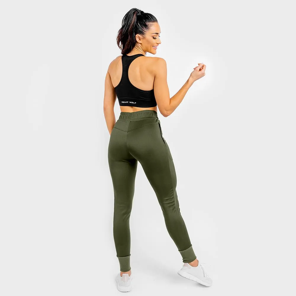 She-Wolf Do-Knot-Joggers - Olive