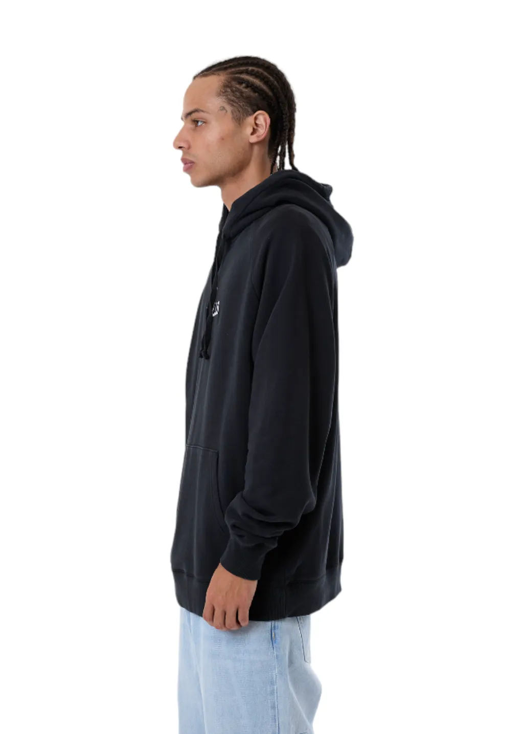 THRILLS - In Bloom Raglan Pull On Hood - Twilight Black