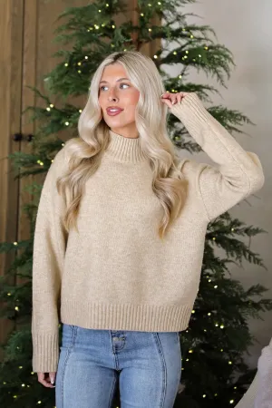 Truly Iconic Taupe Sweater - DOORBUSTER