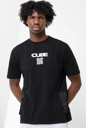 Utility Short Sleeve T-Shirt Black