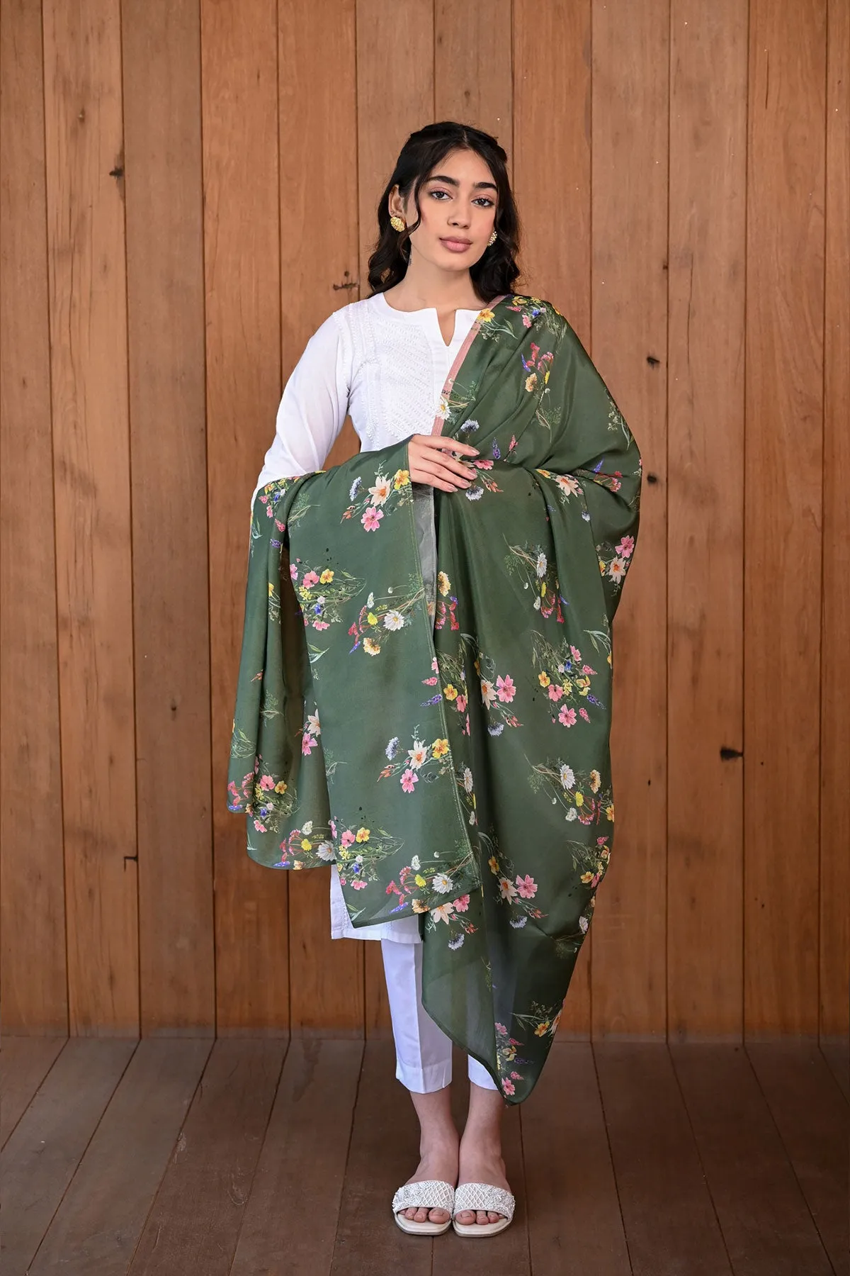 Verde - Silk Dupatta