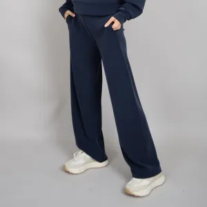 Victoria Super Soft Modal Wide Leg Pants Navy